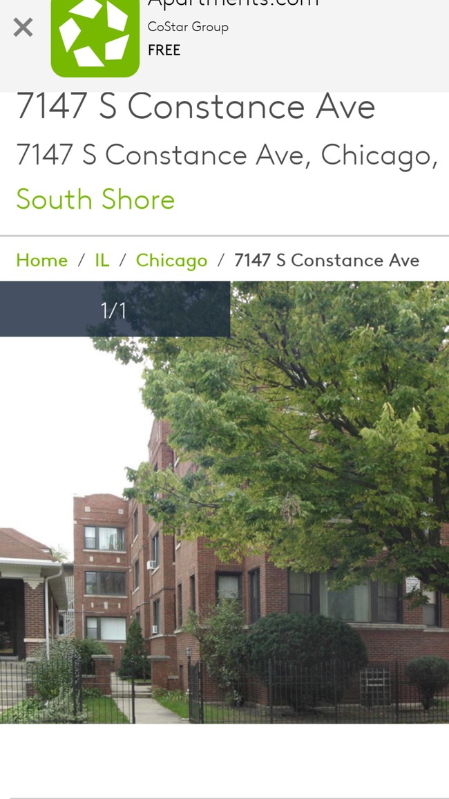 7147 S Constance Ave, Unit 3WEST