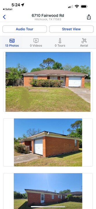 6710 Fairwood Rd in Hitchcock, TX - Building Photo