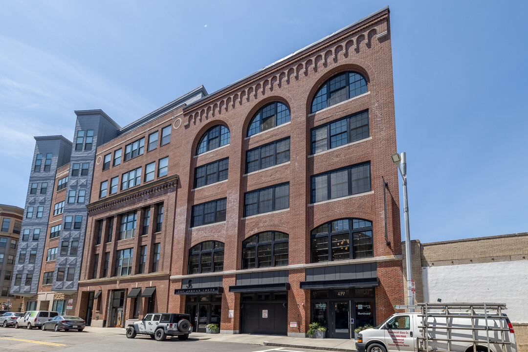 The Jordan Lofts in Boston, MA - Foto de edificio