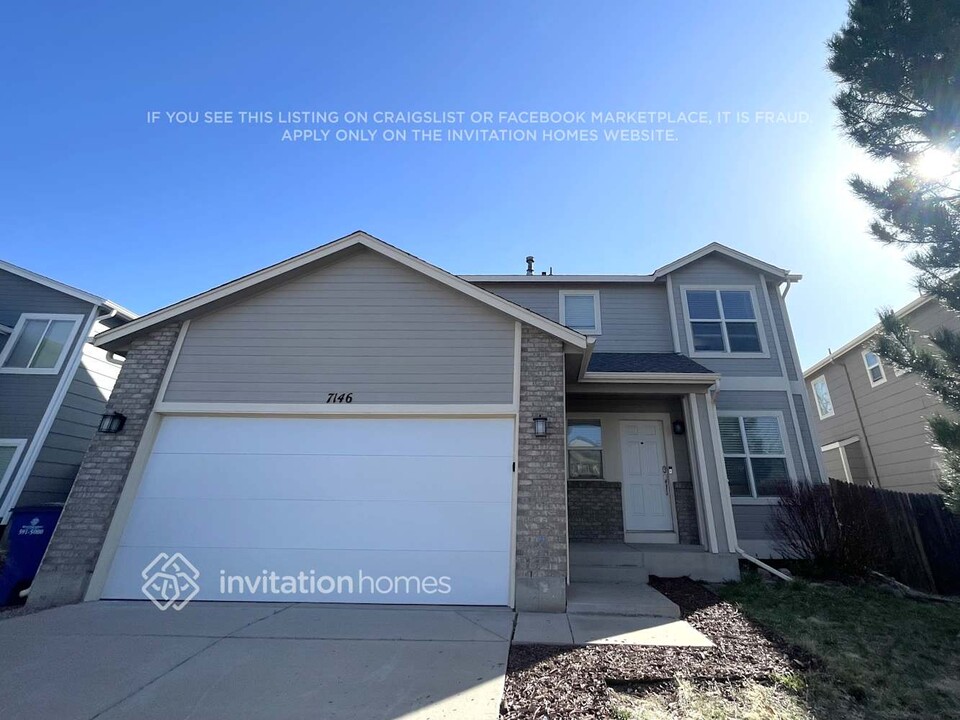 7146 Grand Prairie Dr in Colorado Springs, CO - Foto de edificio