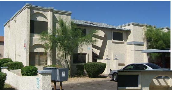 4 Plex in Phoenix, AZ - Foto de edificio