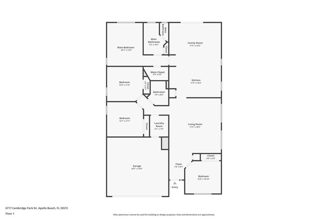 6717 Cambridge Park Dr in Apollo Beach, FL - Building Photo - Building Photo