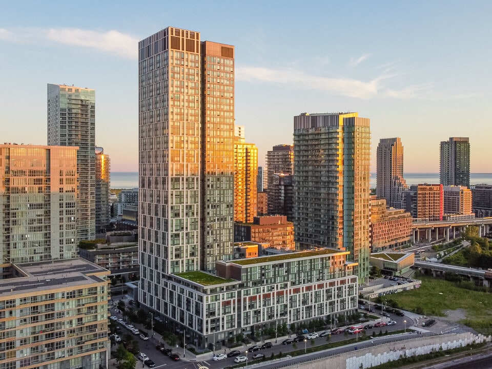 150 Dan Leckie Way in Toronto, ON - Building Photo