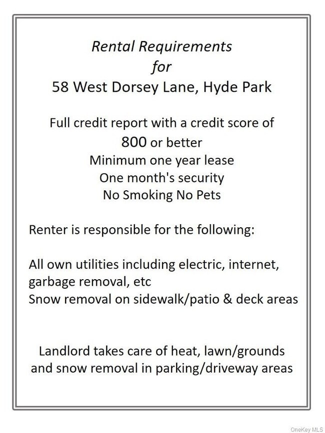 58 W Dorsey Ln in Hyde Park, NY - Building Photo - Building Photo