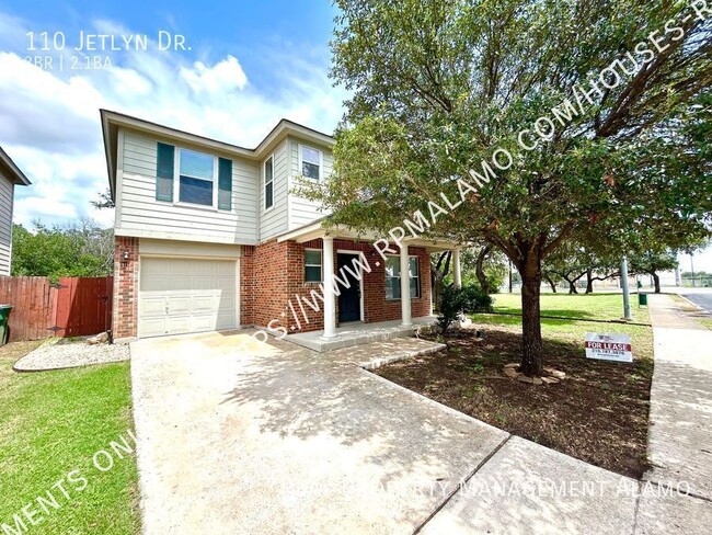 110 Jetlyn Dr in San Antonio, TX - Foto de edificio - Building Photo