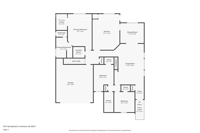 8311 Springhead Ln in Charlotte, NC - Foto de edificio - Building Photo