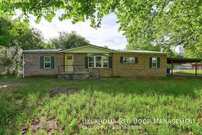 property at 7406 N Council Rd