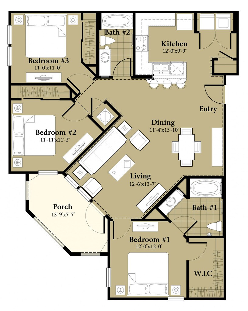Sanctuary at Eagle Creek Apartments in Orlando, FL