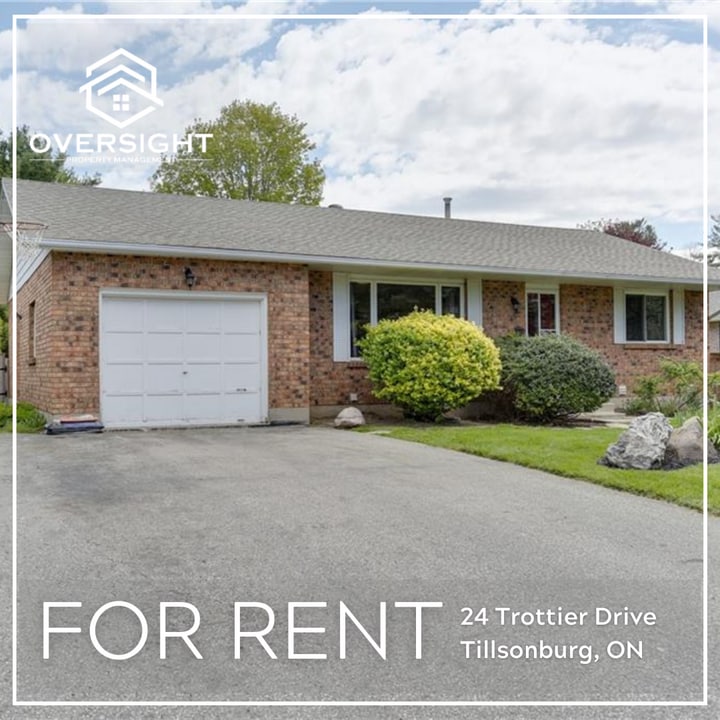 3-Bedroom Bungalow with Spacious Backyard!! in Tillsonburg, ON - Building Photo