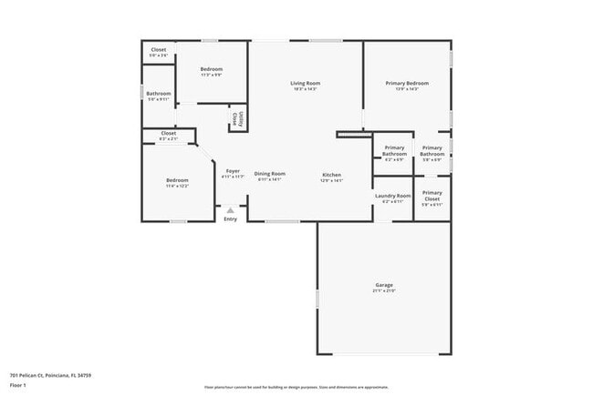 701 Pelican Ct in Poinciana, FL - Building Photo - Building Photo