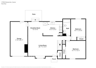 17755 E Arizona Ave in Aurora, CO - Foto de edificio - Building Photo