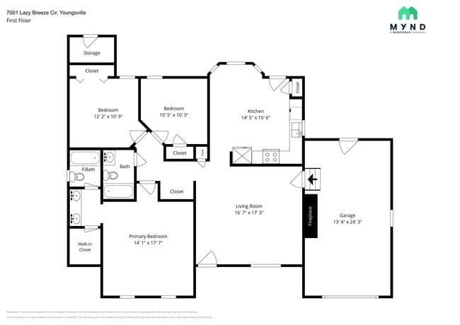 7001 Lazy Breeze Cir in Youngsville, NC - Building Photo - Building Photo