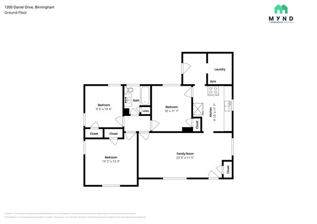 1200 Daniel Dr in Midfield, AL - Building Photo - Building Photo
