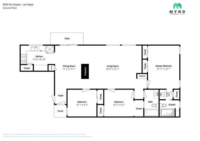 6233 Don Gaspar Ave in Las Vegas, NV - Foto de edificio - Building Photo