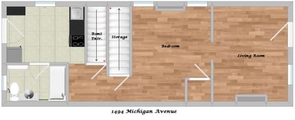 1494 Michigan Ave in Columbus, OH - Foto de edificio - Building Photo