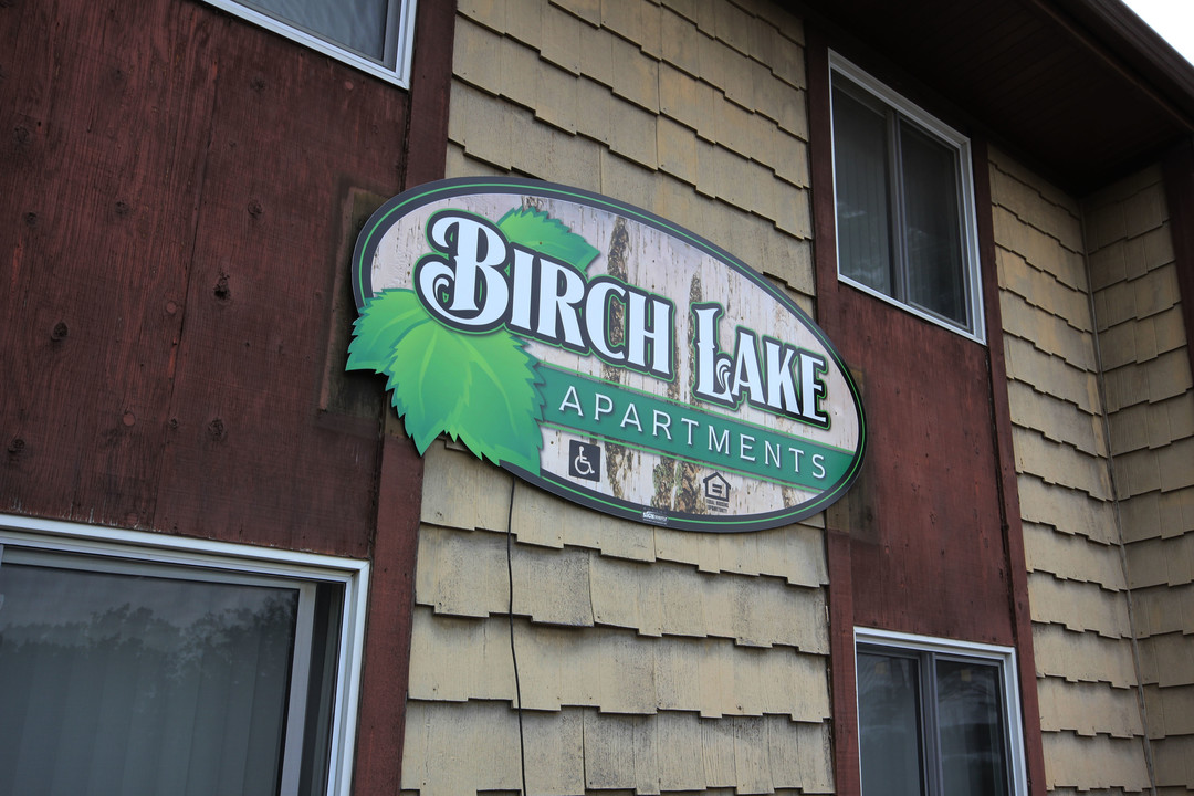 Birch Lake Apartments in Hackensack, MN - Foto de edificio