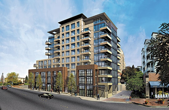 One Main Street Condos in Bellevue, WA - Foto de edificio - Building Photo