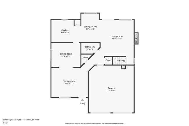 2092 Wedgewood Dr in Stone Mountain, GA - Building Photo - Building Photo