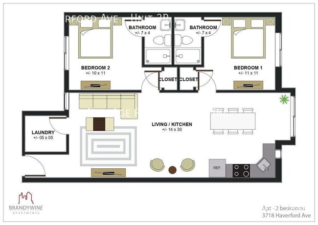 3720 Haverford Ave, Unit Unit 3R in Philadelphia, PA - Building Photo - Building Photo