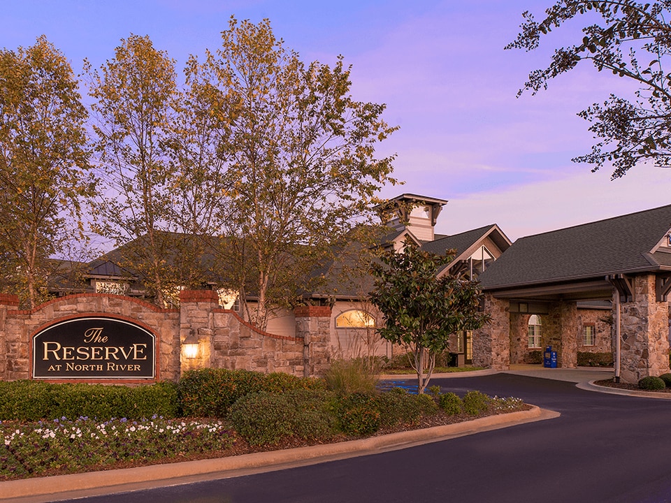 The Reserve at North River Apartments in Tuscaloosa, AL - Foto de edificio