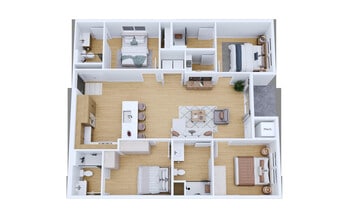 Linden & Loon Apartments in St. Paul, MN - Foto de edificio - Floor Plan