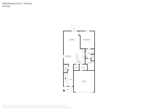 10018 RoseMary Leaf Ln in Riverview, FL - Building Photo - Building Photo