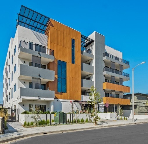 Bentley Apartments in Los Angeles, CA - Foto de edificio
