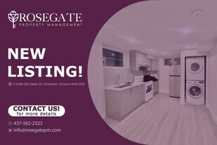 1348 Old Zeller Dr in Kitchener, ON - Building Photo