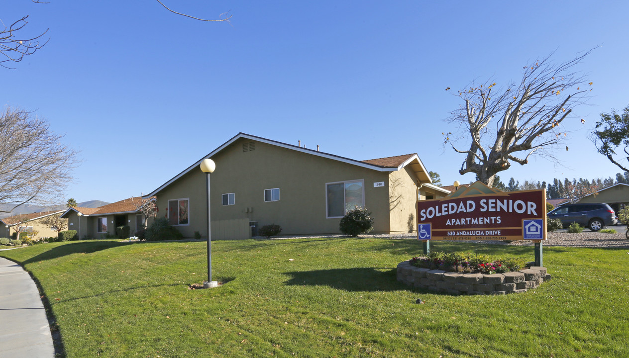 Soledad Senior Apartments in Soledad, CA - Building Photo