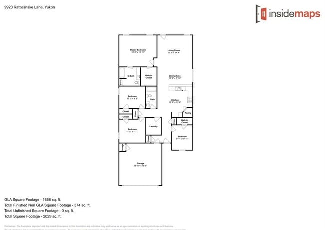 9920 Rattlesnake Ln in Yukon, OK - Building Photo - Building Photo