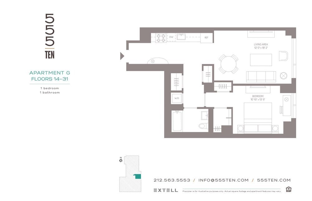555 Tenth Avenue in New York, NY - Building Photo