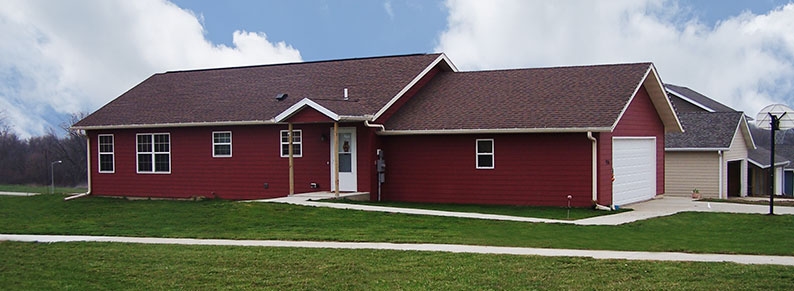 Harlan Family Housing in Harlan, IA - Building Photo