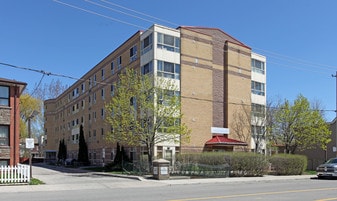Pape Avenue Apartments in Toronto, ON - Building Photo