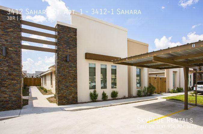 3412 Sahara St-Unit -3412-1 Sahara in Edinburg, TX - Foto de edificio