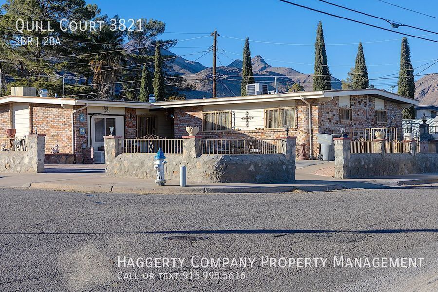 3821 Quill Ct in El Paso, TX - Building Photo