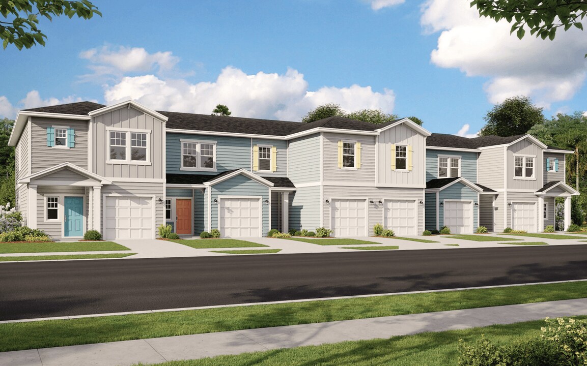 Casa Solara Townhomes in Jacksonville, FL - Foto de edificio