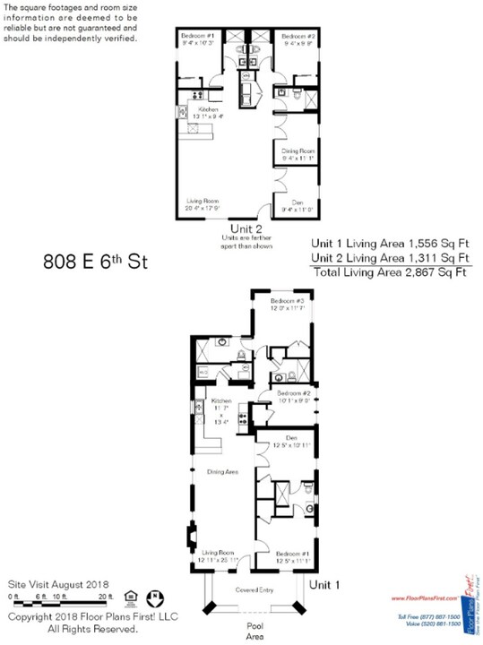 808 E 6th St in Tucson, AZ - Building Photo