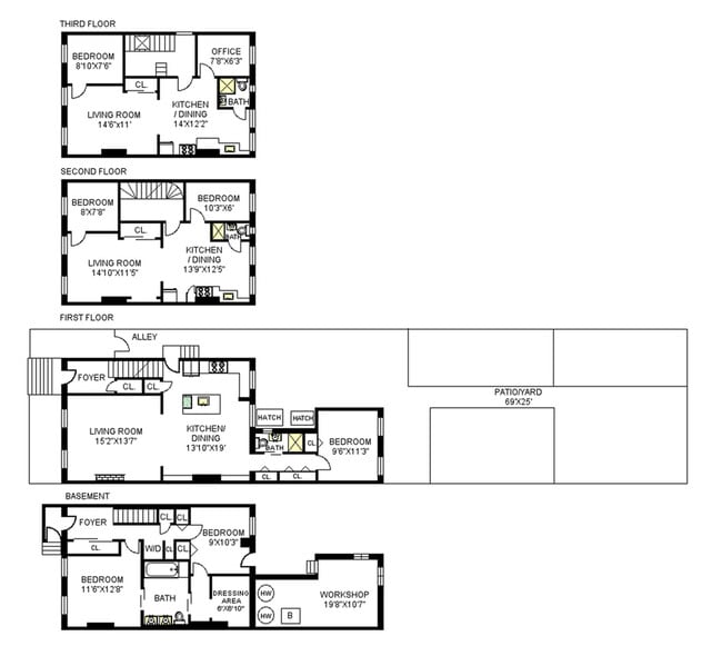 68 Devoe St, Unit 2 in Brooklyn, NY - Foto de edificio - Building Photo