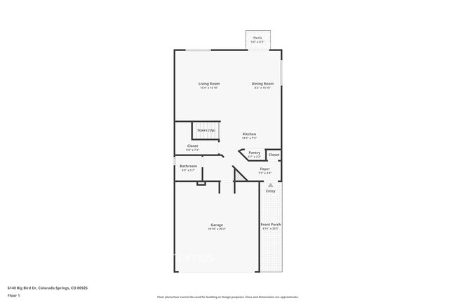 6140 Big Bird Dr in Colorado Springs, CO - Foto de edificio - Building Photo