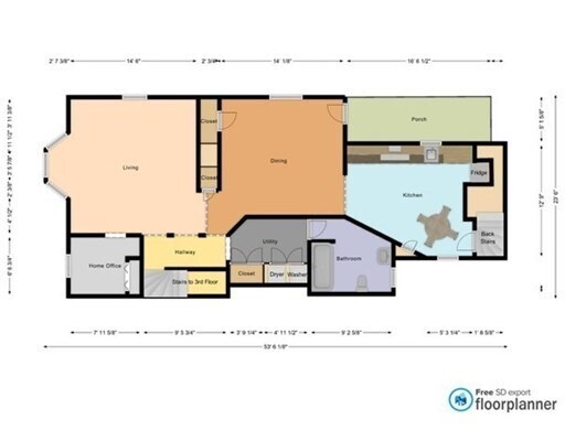 53 Prince St-Unit -2 in Brookline, MA - Building Photo