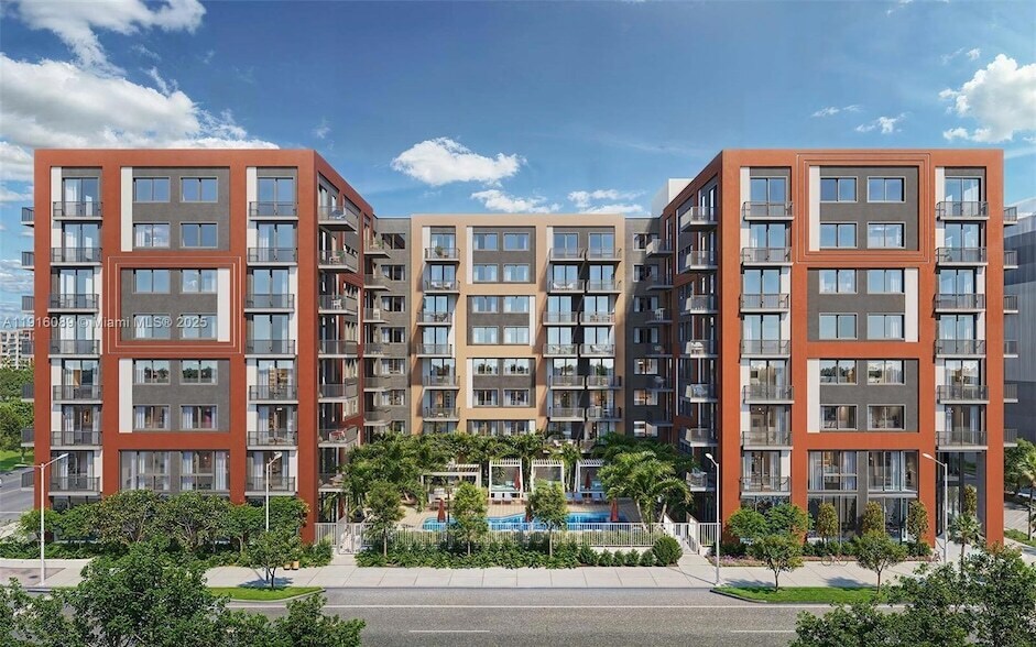 3830 NW 11th St, Unit 2BR in Miami, FL - Foto de edificio