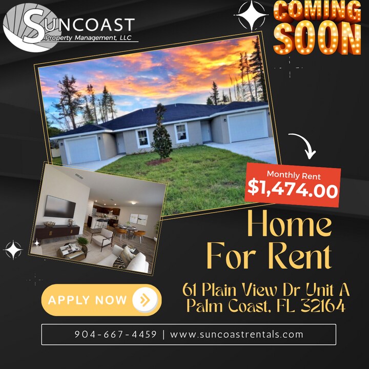 61 Plainview Dr-Unit -A in Palm Coast, FL - Building Photo