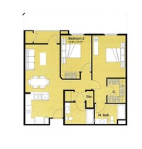 Estrella Vista Apartments in Emeryville, CA - Foto de edificio - Floor Plan