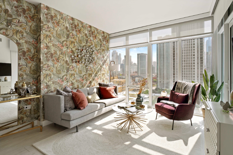 358 N Halsted St-Unit -1 in Chicago, IL - Foto de edificio