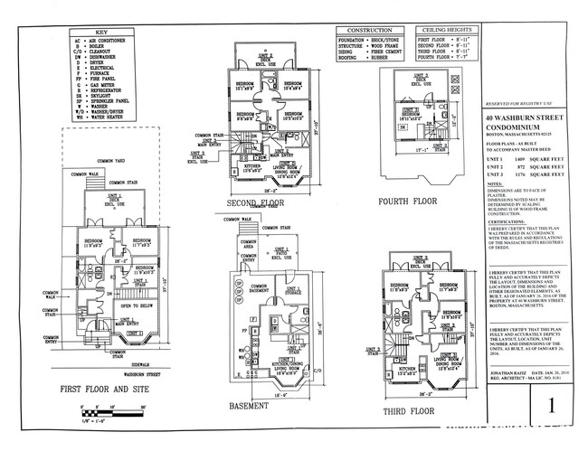 40 Washburn St, Unit 1 in Boston, MA - Building Photo - Building Photo