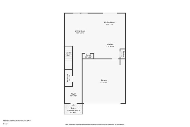 1308 Solace Wy in Rolesville, NC - Foto de edificio - Building Photo