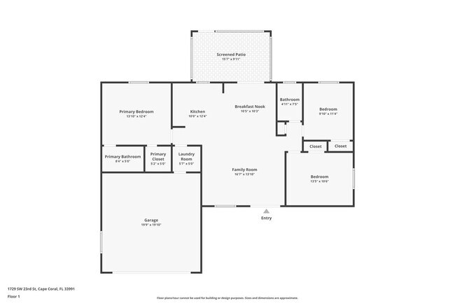 1729 SW 23rd St, Unit 343424 in Cape Coral, FL - Foto de edificio - Building Photo