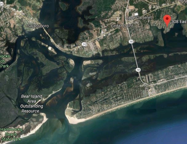 308 Easy St in Cape Carteret, NC - Building Photo