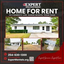 112 E Bob White Ln in Harker Heights, TX - Building Photo