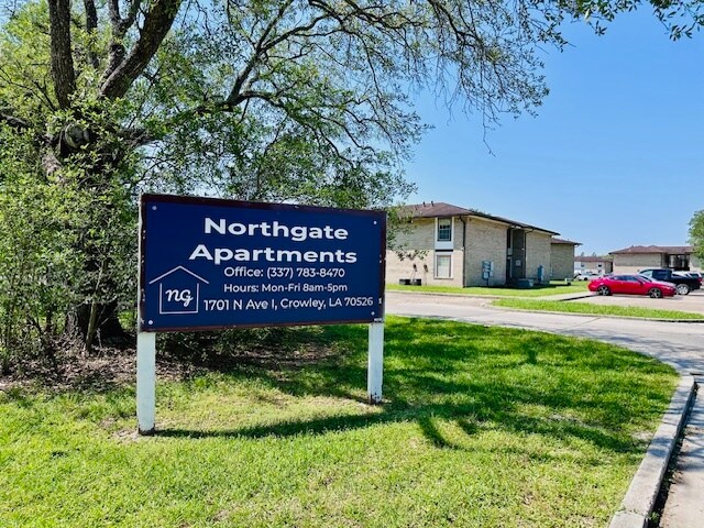 Northgate Apartments in Crowley, LA - Foto de edificio